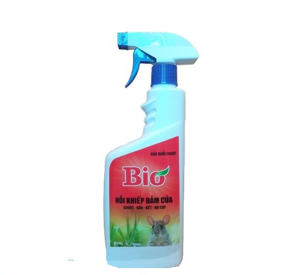 Chai xịt tinh dầu đuổi chuột và côn trùng Bio 550ml