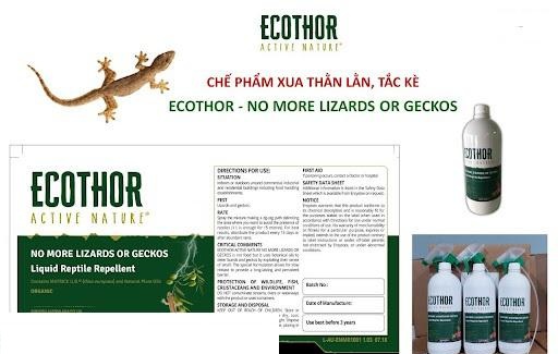 Ecothor- thuốc xua đuổi rắn, thằn lằn hiệu quả